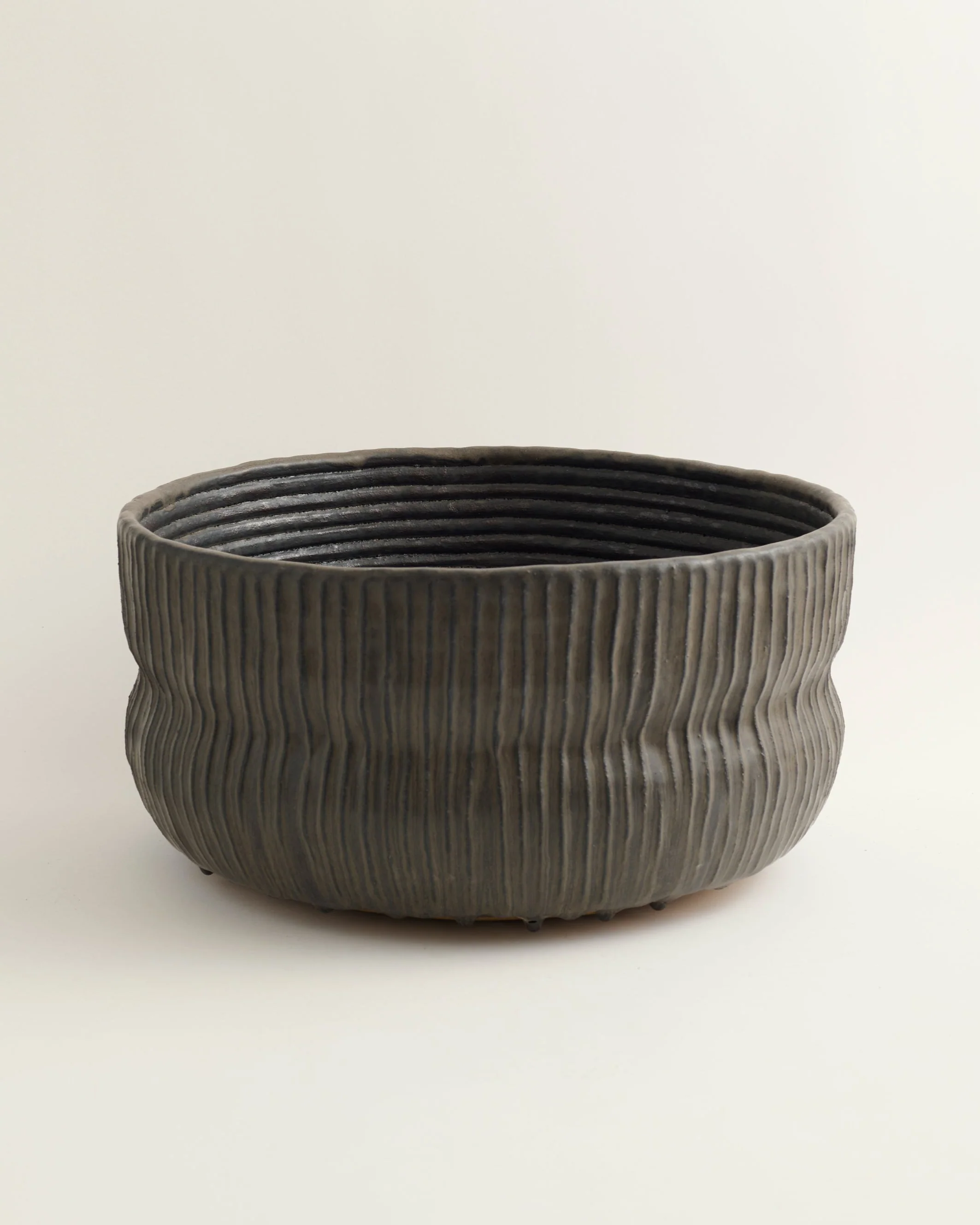 Raked Clay Planter - Image 10