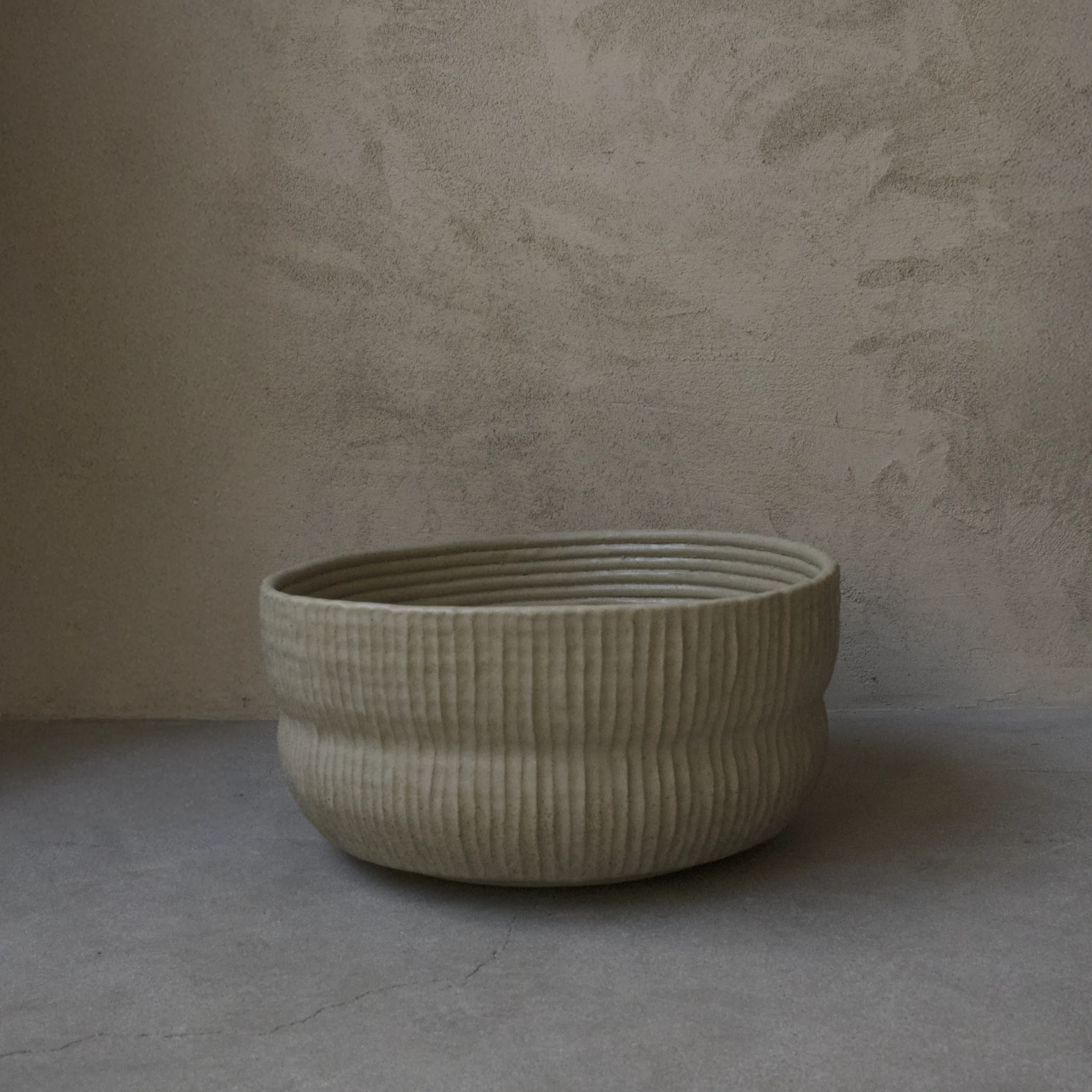 Raked Clay Planter - Image 9